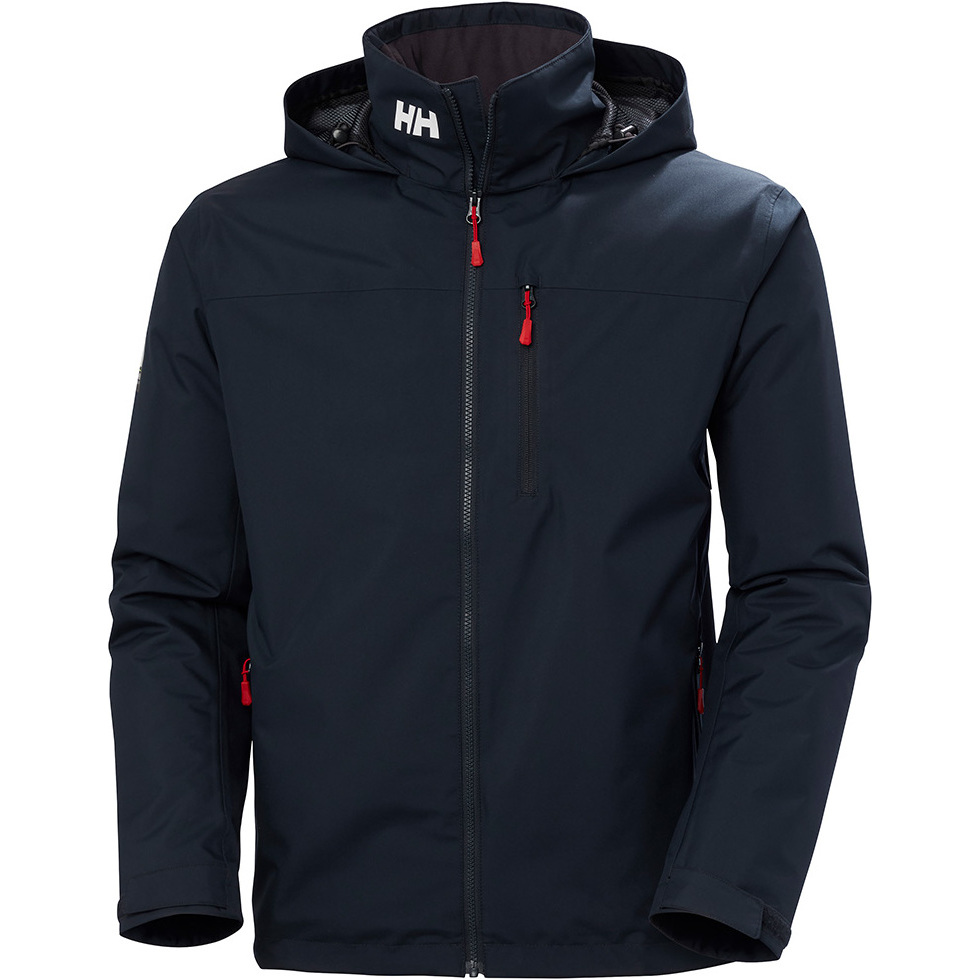 2026 Helly Hansen Mens Crew Hooded Midlayer Sailing Jacket 2.0 34442 - Navy